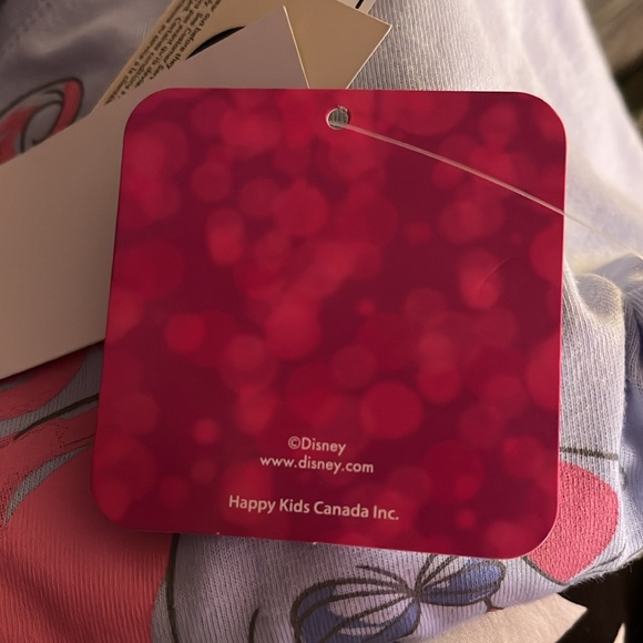 NWT Disney Ariel The Little Mermaid Biker Shorts Set  2T toddler - Picture 4 of 4